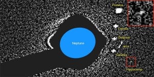 (Portal): A mais nova e minúscula lua de Neptuno é provavelmente um fragmento de uma lua maior