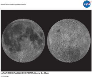 (Portal): Lua: Mares, oceanos e baías numa superfície desértica