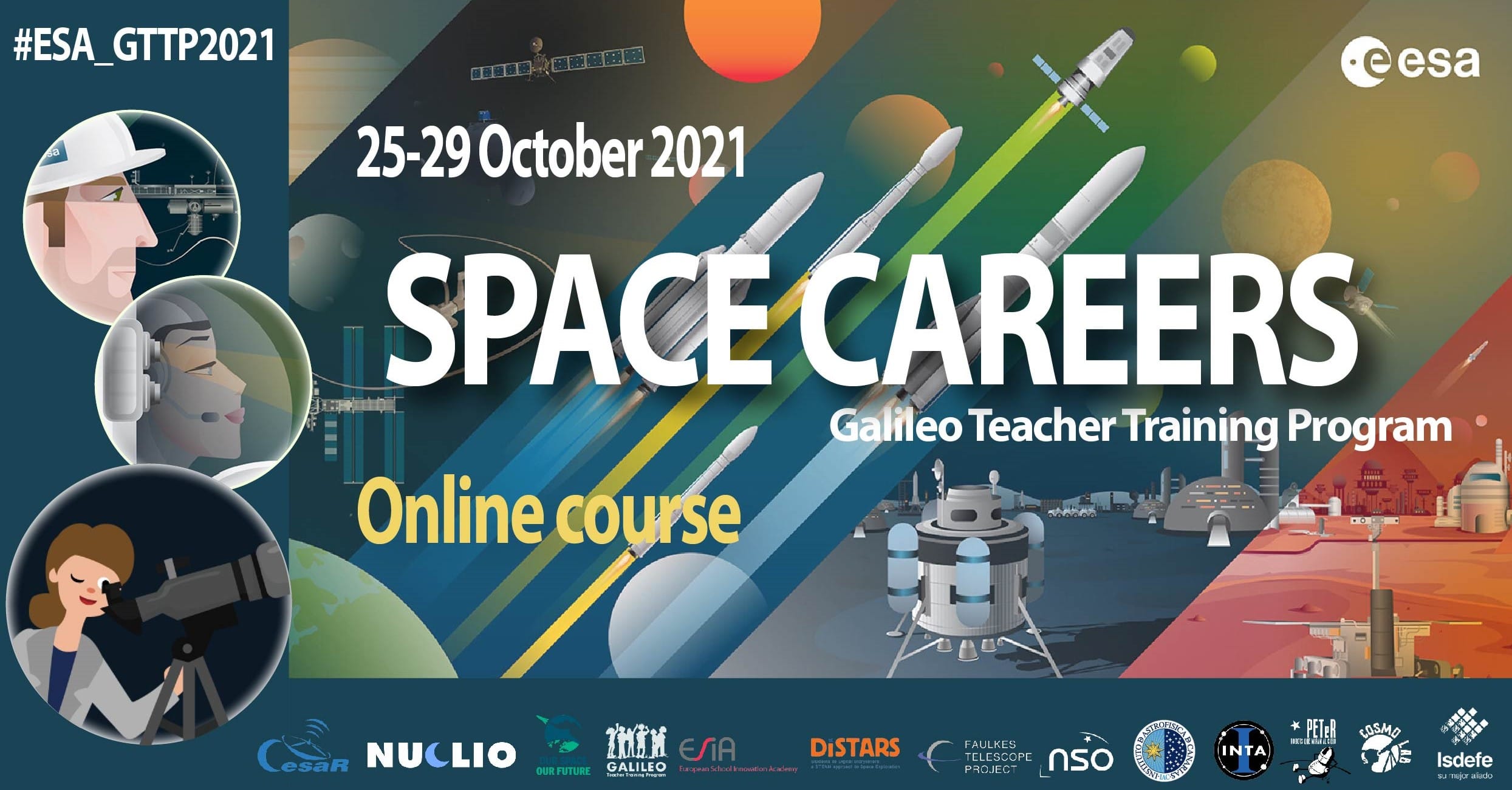 ESA/GTTP 2021 Space Careers NUCLIO