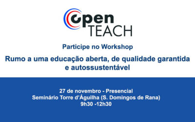 Workshop do projeto OPEN TEACH