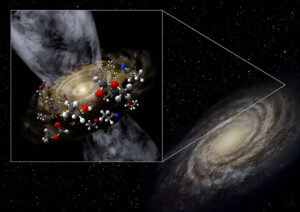 (Portal): Uma estrela bebé envolta num casulo cósmico