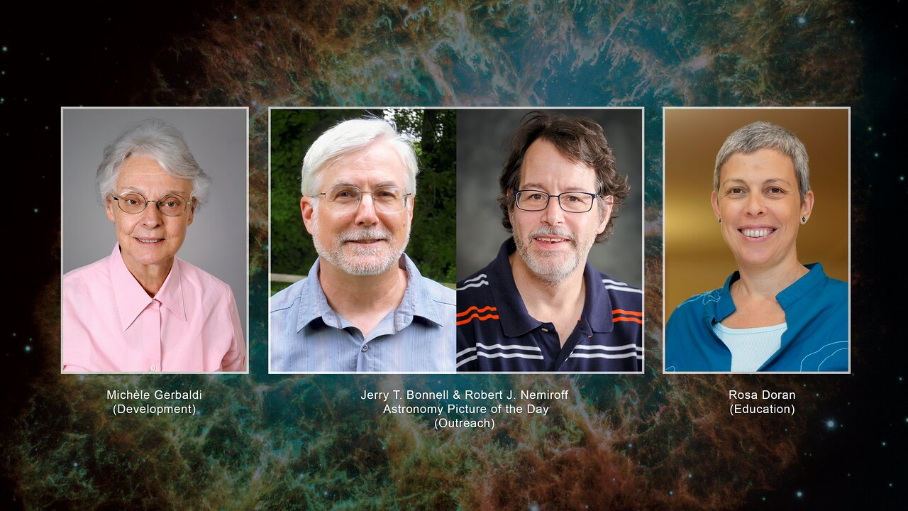 The three 2022 IAU Astronomy Outreach, Development and Education Recipients