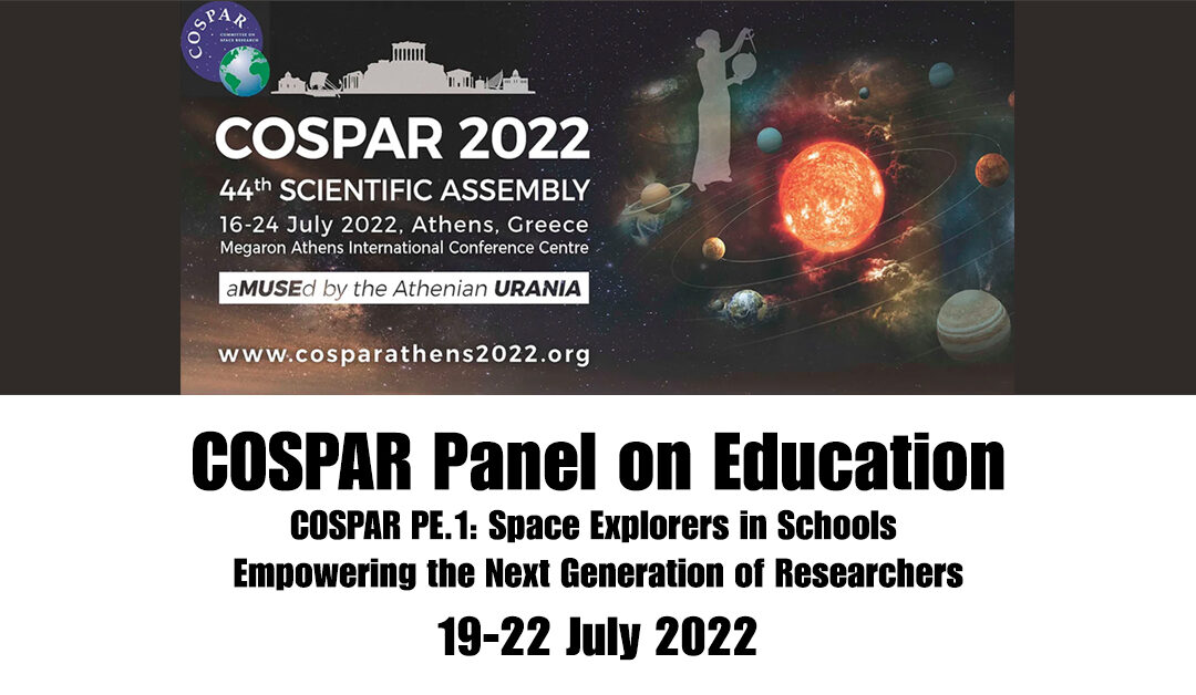 COSPAR 2022 – Painel de Educação