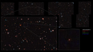 Duas novas imagens do James Webb revelam indícios da mais antiga galáxia até hoje observada