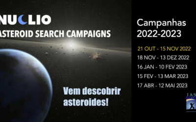 Campanhas de Asteroides NUCLIO/IASC 2022-23