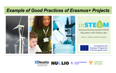 inSTEAM: an example of good practices of Erasmus+ projects