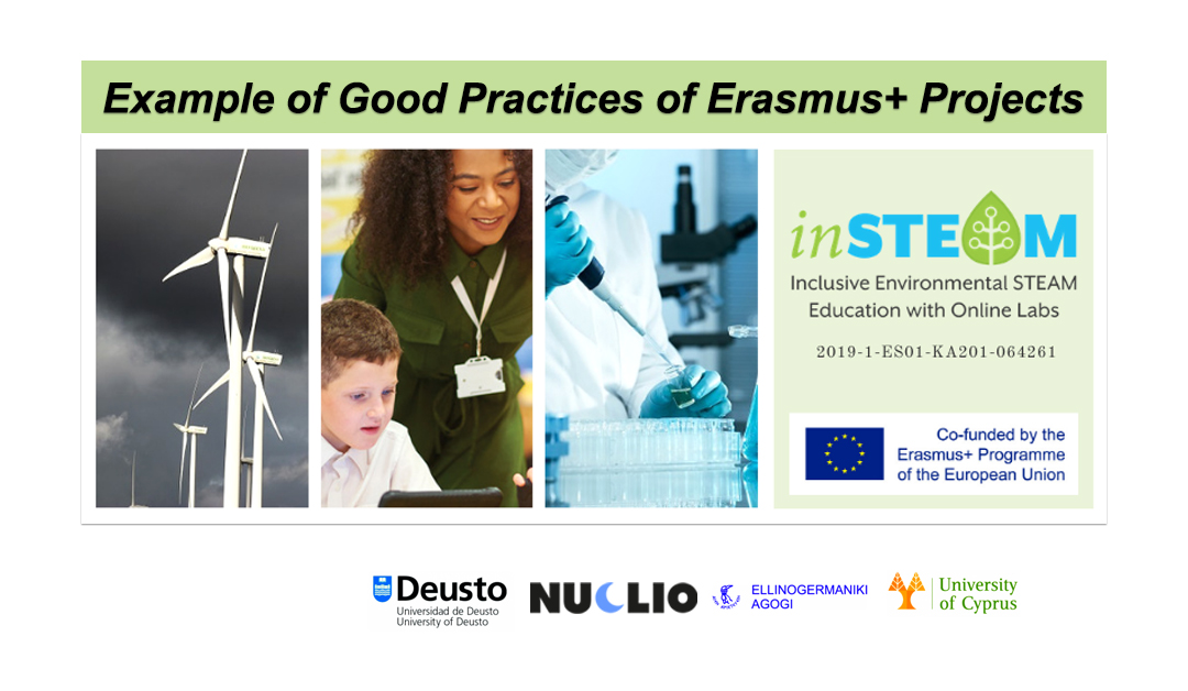inSTEAM: an example of good practices of Erasmus+ projects