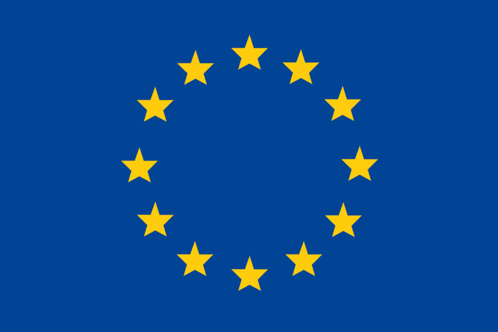 EU Flag - Horizon Europe logo