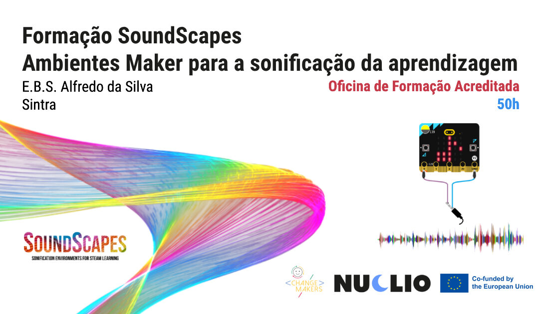 Formação SoundScapes – Ambientes Maker para a sonificação da aprendizagem – EBS Alfredo da Silva -Sintra