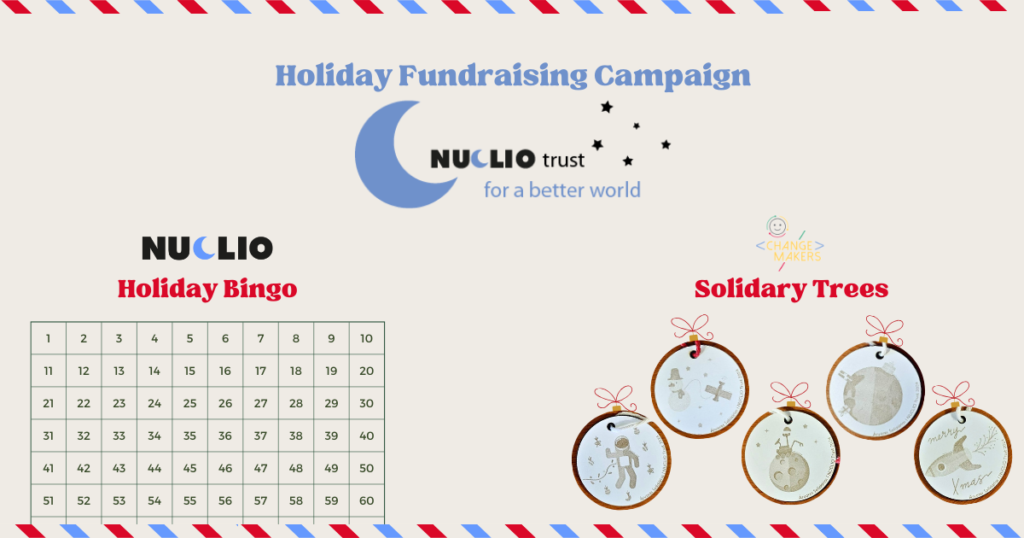 Holiday Fundraising Campaign for NUCLIO Trust