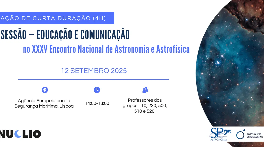 Educação e Comunicação no XXXV Encontro Nacional de Astronomia e Astrofísica da Astronomia