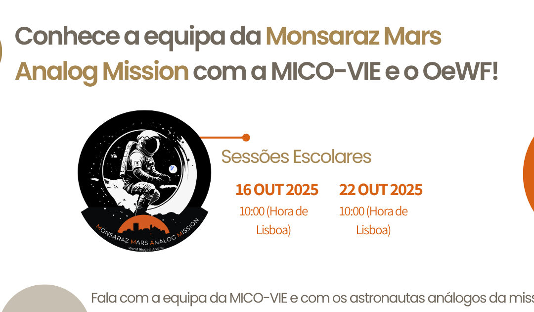 O NUCLIO vai Ligar a Monsaraz Mars Analog Mission à sua Escola!