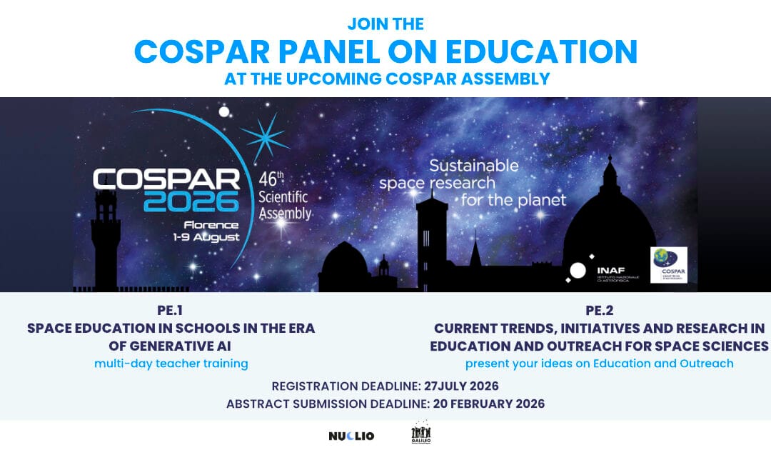 COSPAR 2026 – Panel on Education
